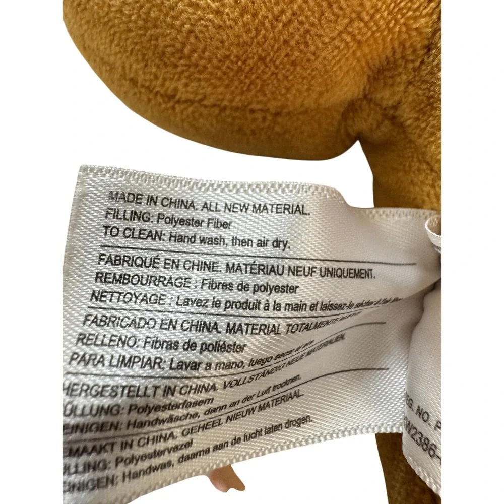 Pokemon Eevee Plush 10 Inch Stuffed Animal Toy 2024 Nintendo Game Freak Brown
